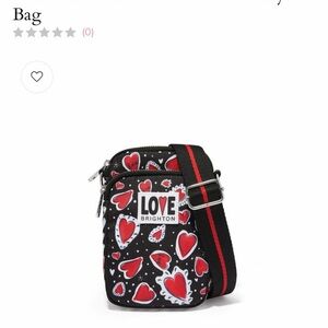 Brighton Multi-Color Heart Crossbody “Hearts a Flutter Utility Bag”